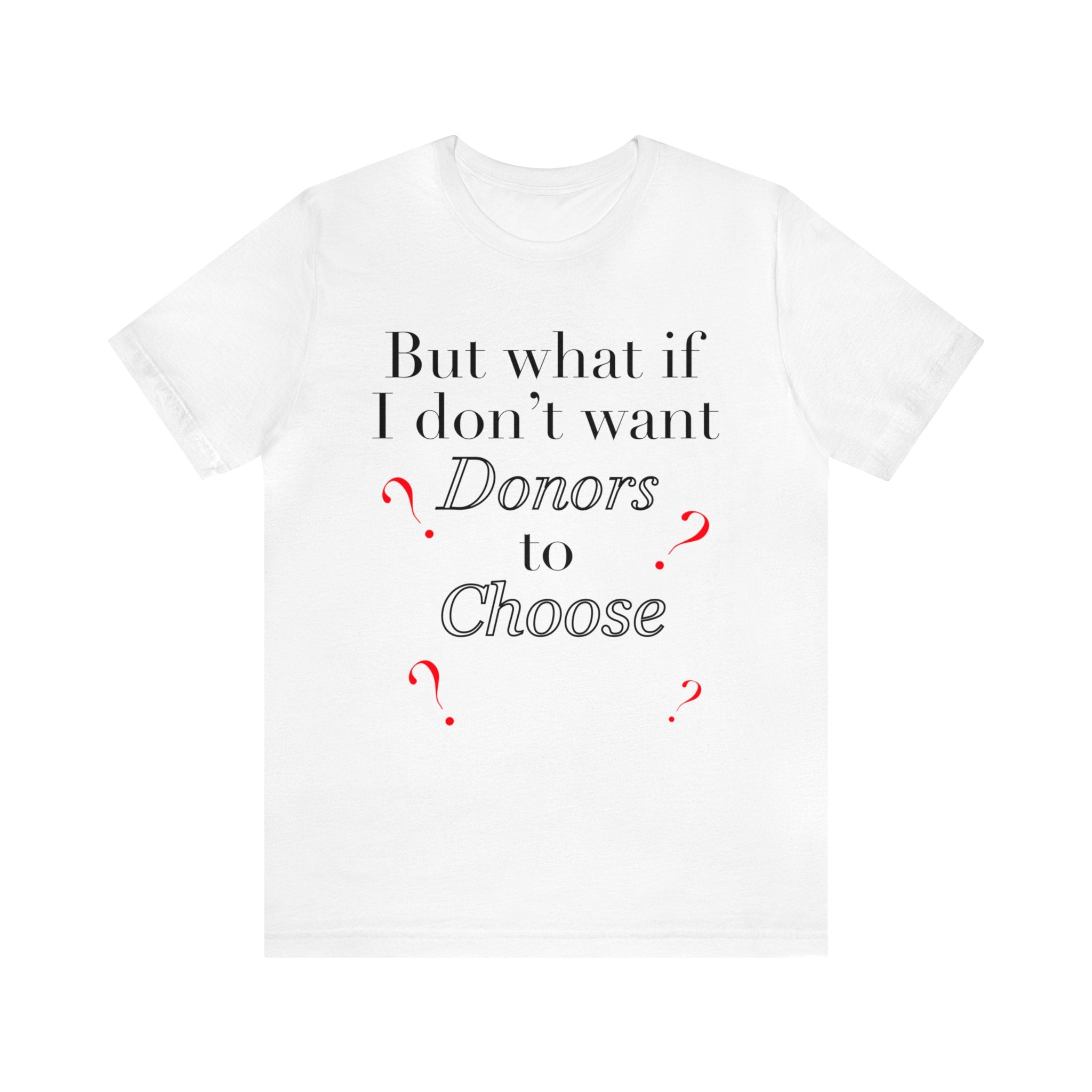 Donor Teacher Tee