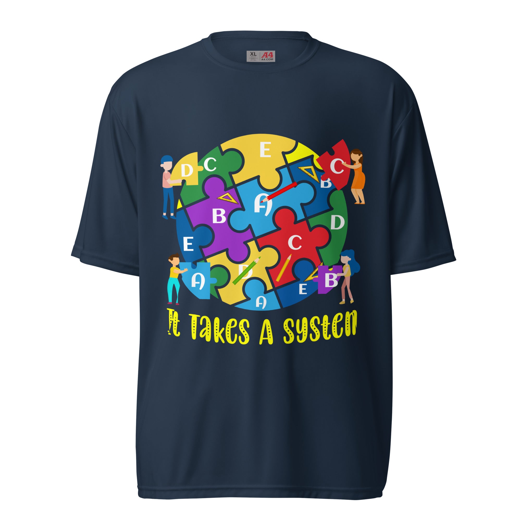 Takes a system t-shirt